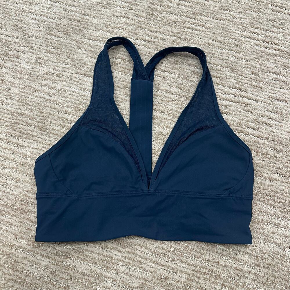 Lululemon sz 6 Twist & Train sports bra jaded blue navy - Picture 5 of 12